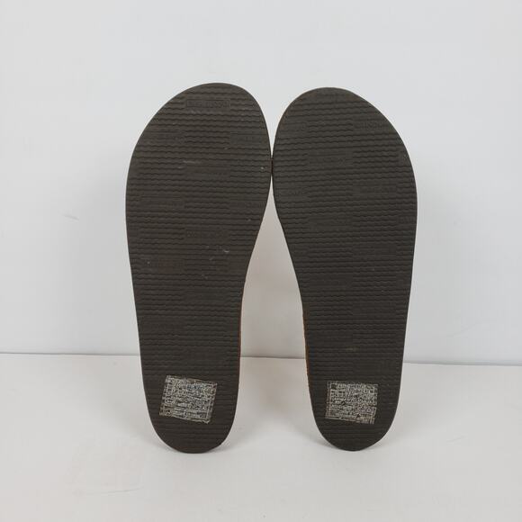 Rainbow T-Street Womens Size M 6.5-7.5 Brown Leather Casual Sandals 2647-1026 - Picture 8 of 12